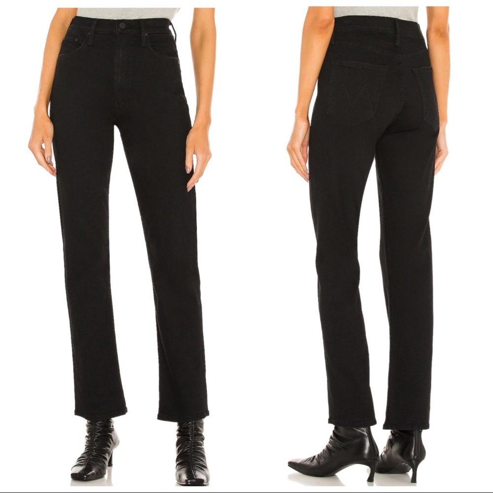 MOTHER High Waisted Rider Ankle Jeans In Not Guilty Size 30